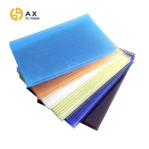 Cheap Eco Friendly 4mm Opal Polycarbonate Hollow Sheet for sale