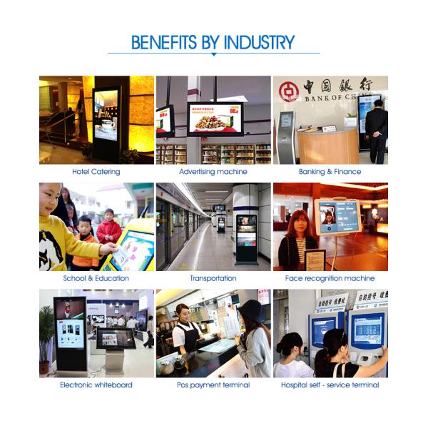 Bluetooth 4.0 Embedded System Board RK3399 Six Core 84" Display Interface