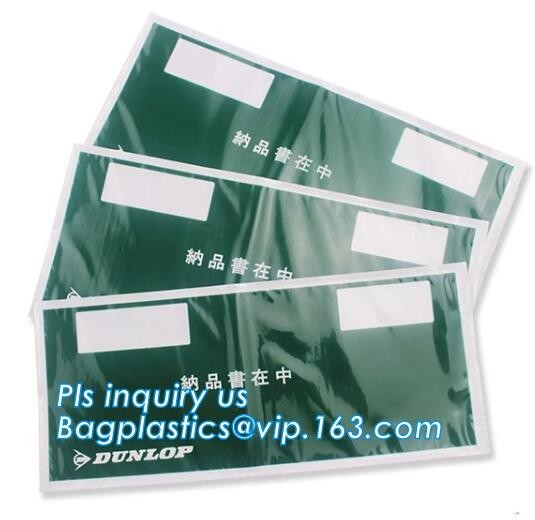Waterproof packing list envelopes with self adhesive A3 A4 B4 B5 A7 C5 C7size, packing list enclosed envelope a5, bageas
