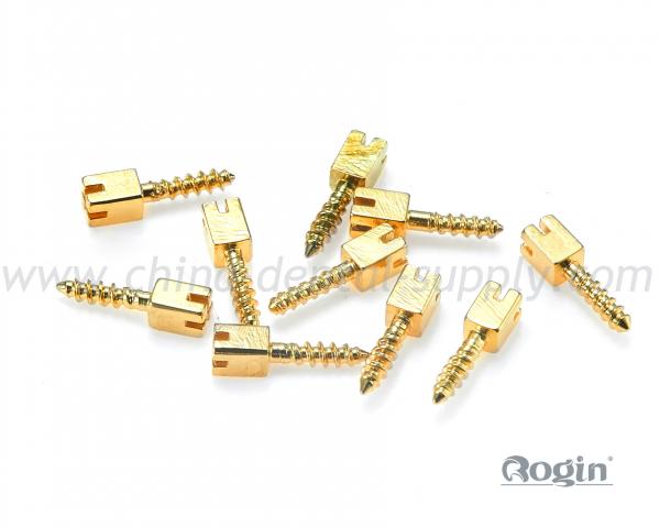 Quality Golden Plated Dental Screw Post / Pin in Bulk , tooth dental implant screw wholesale