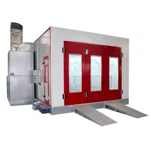 Cheap Fire Resistant Wall Car Spray Booth Commercial Vehicle Spray Booth With Floor Filter for sale