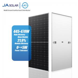 Cheap AKS JA Solar JAM72S20 182mm Mono Harf-cell 445W 450W 455W 460W 465W 470W MR JA Solar Panel Solar PV Module Solar 450w for sale