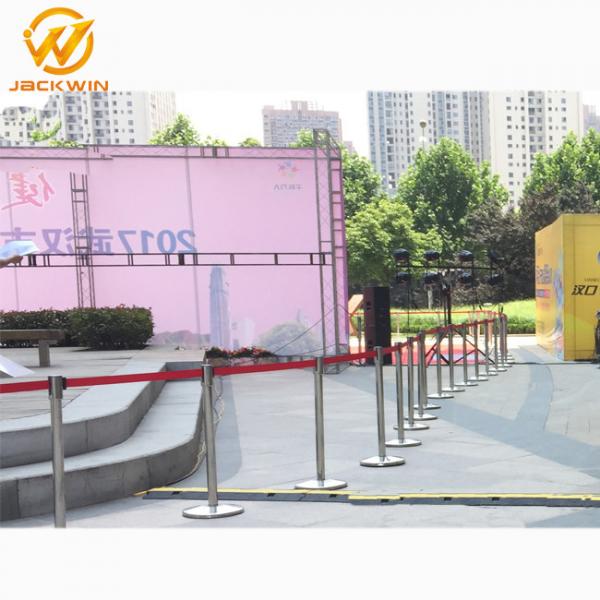Quality Airport/Bank/Events Crowd Control Stainless Steel Retractable Belt Queue Barrier wholesale