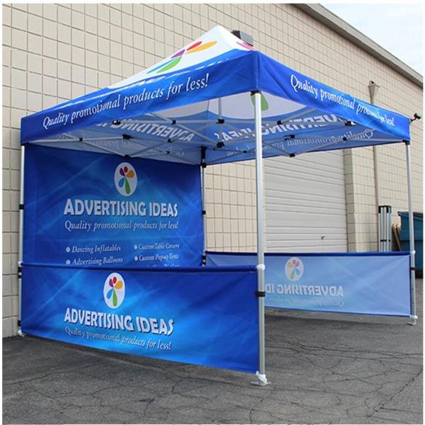 Vivid Image Promotional Pop Up Tent , Ez Up Canopy 10x10 Popular No Loose Parts