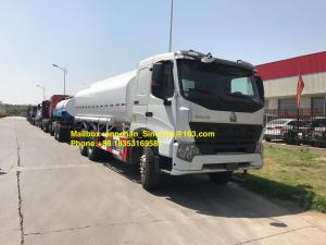 Cheap Sinotruk White Howo A7 Fuel Tank Truck 6x4 Oil Tank Truck Lhd Zz1257n4347n1 for sale