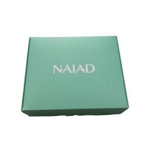 China 350gsm White Cardboard Paper Box Full Color Printed Customized Size on sale