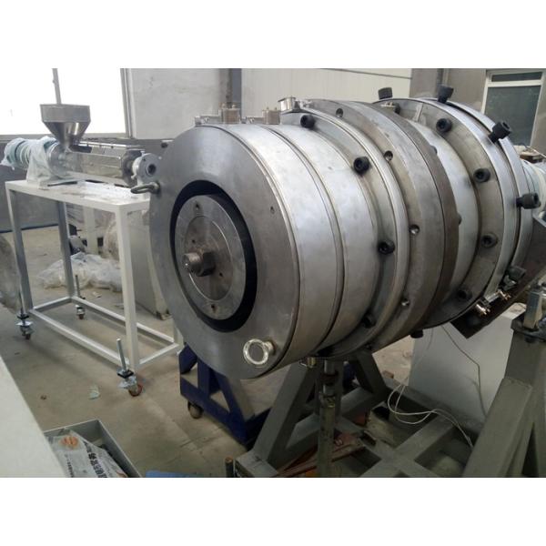 PE Pressure Pipe Pipe Making Machine , Larger Diameter PE Pipe Extrusion Line