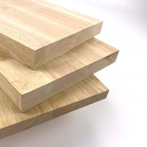 Cheap Moistureproof Rubber Wood Finger Joint Board Sturdy Lightweight for sale