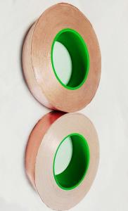 Cheap 0.06mm 25mm Electric Guitar  Copper Shielding Double Sided Copper Foil Tape 99.95 for sale