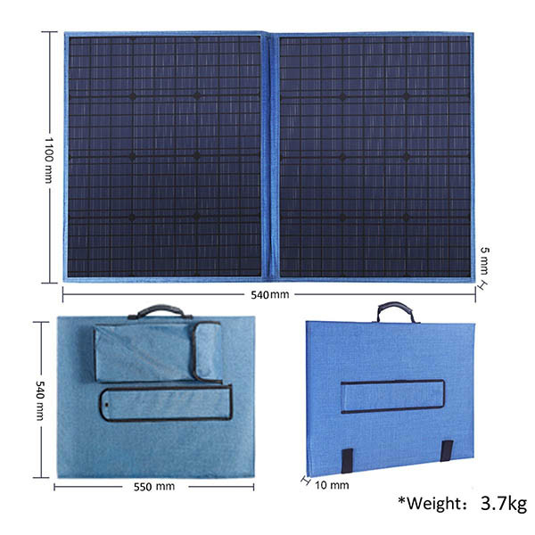 100W Solar Blanket Portable Solar Panel Blanket