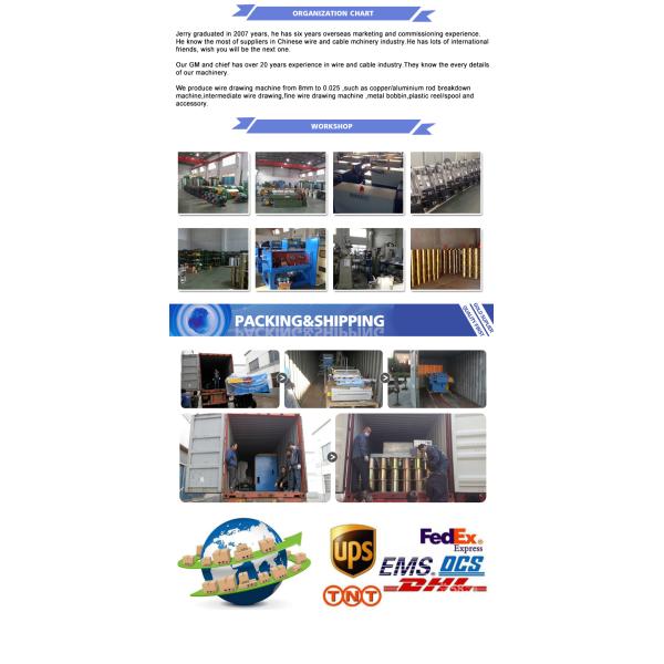 Online Horizontal Annealing Type Automatic Wire Drawing Machine Extremely Smooth Operation