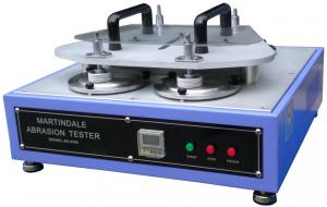 China Quality Control Abrasion Testing Machine / Textile Fabric Martindale Abrasion Tester on sale