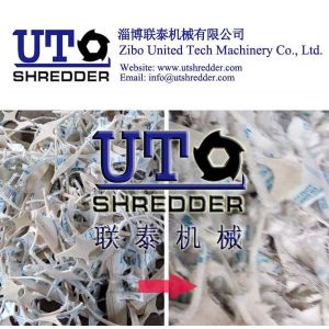 Buy cheap double shaft shredder -shoes waste shredder, textile shredder, cloth recycling, from wholesalers