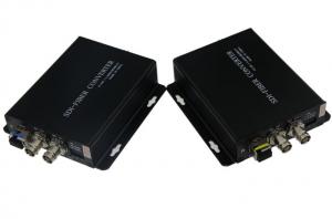 Cheap 1 Channel Video Hd Sdi To Fiber Converter , Fiber Optic Transmitter And Receiver AC90~240V for sale
