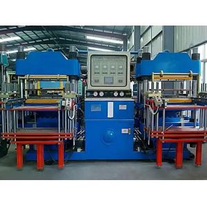 China 2RT/4RT Single And Double Station Electric Heating Rubber Vulcanizing Molding  Machine For Rubber 0-25MPa Pressure Range on sale