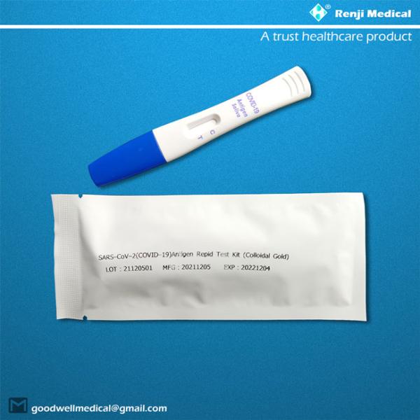 OEM ODM Antigen Rapid Testing Kit 5 Boxes Packing YBTC Certification