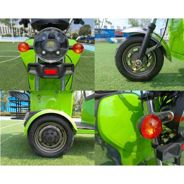 Cross Border Double Elderly Leisure Electric Tricycle Folding Electric Vehicle