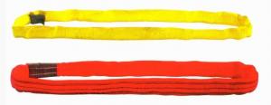 Cheap Overhead Crane Components For Lifting Goods , Red or Yellow Polyester Round Sling Endless Type for sale