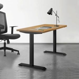 China Thickness 25mm Modern Computer Desks Office Writing Desk With Melamine Panels on sale