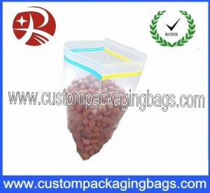 LDPE Double Seal Reclosable Plastic Zipplock Bags , LDPE/HDPE Packaging Bag