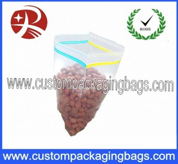 Quality LDPE Double Seal Reclosable Plastic Zipplock Bags , LDPE/HDPE Packaging Bag wholesale