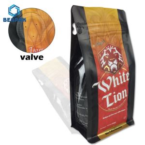 Buy cheap Heat Seal Printing 750g Aluminum Foil Packaging Coffee Bags from wholesalers