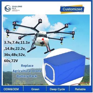 China Uav Lithium Battery Pack 32000mah 16000mah 22000mah 14.8v 6s 22.2v 12s 44.4v For Mapping Uav Agriculture Spraying Drone on sale