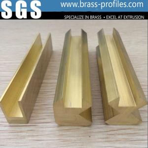 China Copper Zinc Pb Alloy Composite Extrusion DIY U Shape Channels on sale