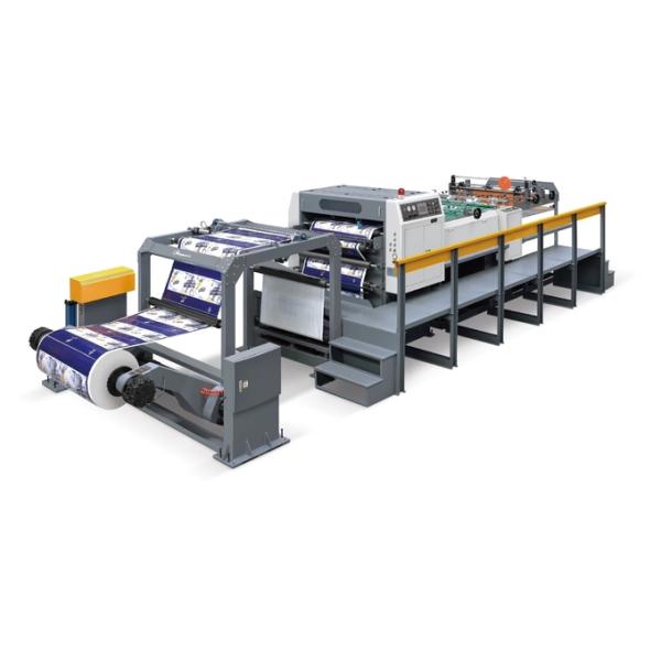 Automatic Paper Roll to Sheet Cutter, Automatic Paper Reel Sheeter Stacker