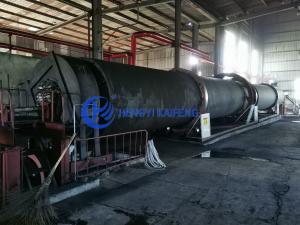 China 900-1000℃ Rotary Kiln For Activated Carbon Production Water Cooling Method on sale