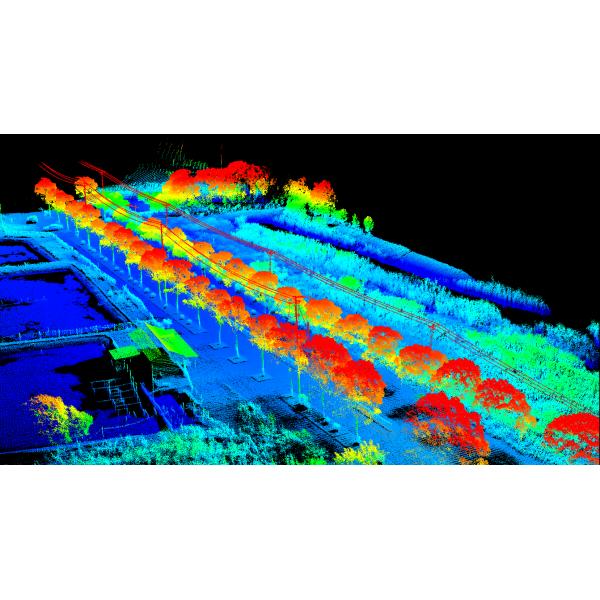 Fixed Wing Drone UAV LiDAR GS-130X HESAI XT32 Sensor 1.26KG 3D Mapping Strong Penetration Forestry Powerline Surveying