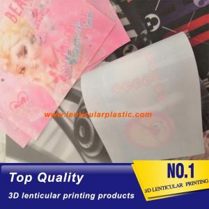 Cheap Custom printing 3d lenticular flip soft Tpu 3d printing on fabric and 3d lenticular printing for clothes garment for sale