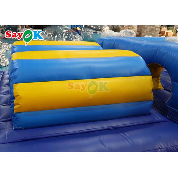 Adult Inflatable Interactive Game 36ft Giant Inflatable Obstacle Course