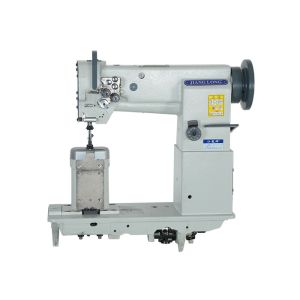 Cheap 10mm Lockstitch Thick Thread Post Bed Sewing Machine for sale