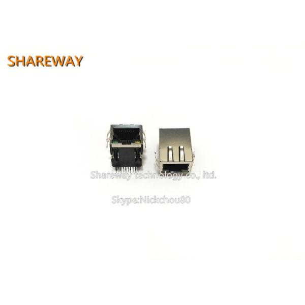 2250013-2 RJ45 Connector With Integrated Transformer For HUB,PC card, Switch, Route, PC Mainboard, SDH, PDH, IP Phone