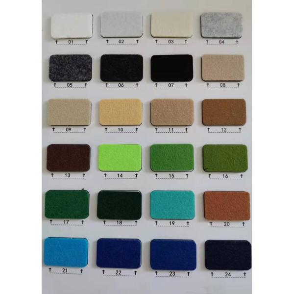 Custom Laser Printing Wool Felt Bags , Open Type Felt Glasses Pouch