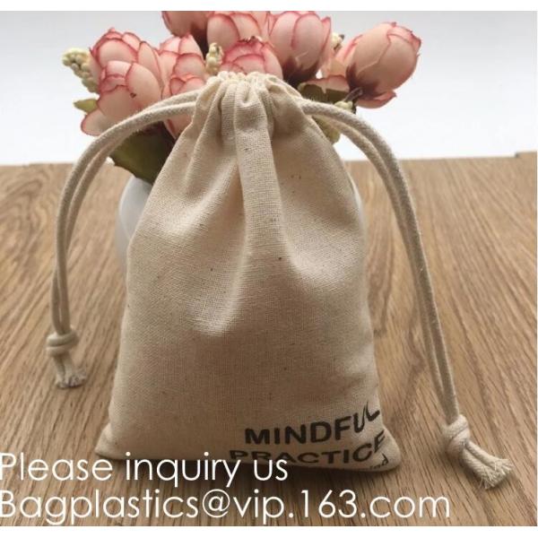 Cotton Reusable Grocery Bags, Produce Bags, Jewelry Pouch, Muslin Brewing bags, Linen Sachet bags, Spice bags, Christmas