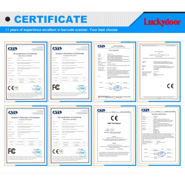 Handheld Scanners with Docking and Usb Cable Wireless Barcode Scanner for Pos Machine