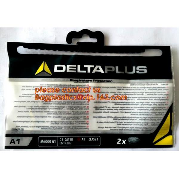 clothes package garment bag with hook,inexpensive transparent PVC swimwear zipper bag with hung hook,hook plastic pvc sl