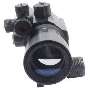Cheap 22MM 1x30 Inner Tube Laser Dot Sight 112*82*84mm High Riser Mounts for sale