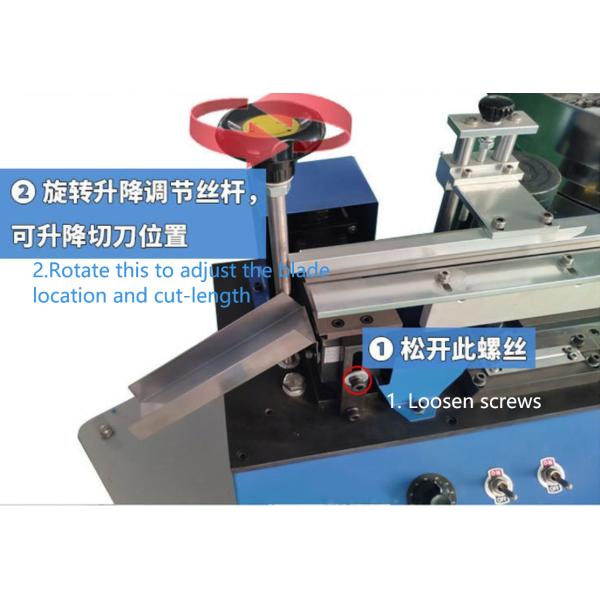 RS-901 Universal 220V/110V Semi-automatic Radial Lead Cutting Machine Manual Loading