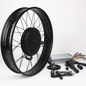 Buy cheap Front Wheel Electric Bike Conversion Kit FAT TIRE Riders Travel Use In Wilder from wholesalers