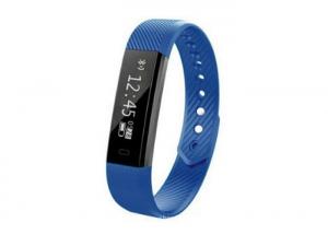 China Waterproof Smart Bluetooth Wristband Step Counter Activity Monitor For Smartphone on sale