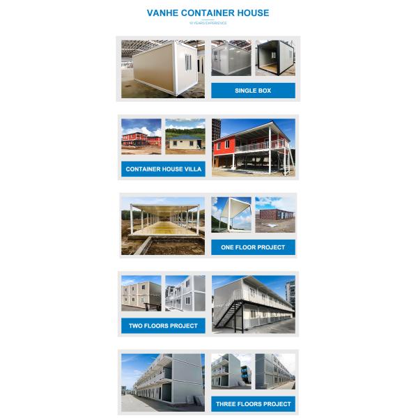 Steel Structure Prefab 40ft Container Living Homes