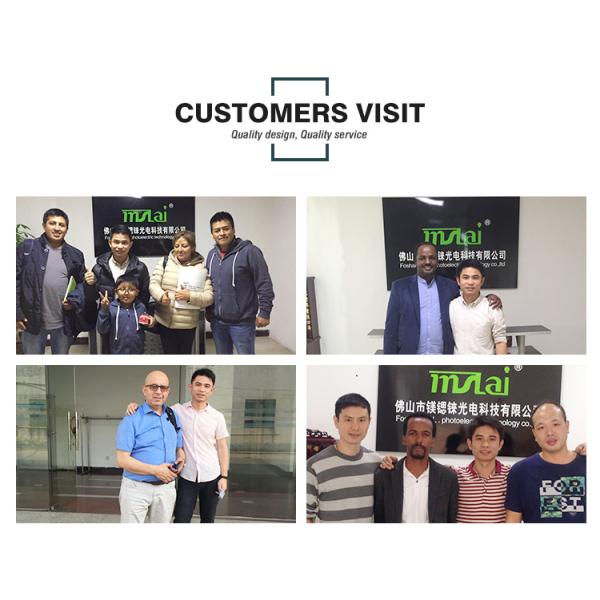 Wall Mounted LED Square Mirror 6000K LED Illuminated Bathroom Mirror Customized