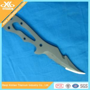 China Titanium Diving Knive on sale