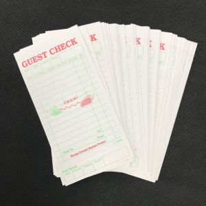 Buy cheap Mexico style single part Hotel Guest Check / Carbonless Forms Carbonless Black from wholesalers