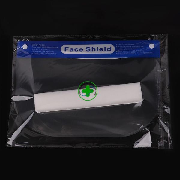 32cm * 22cm Protective Face Shield Direct Splash Protection Plastic Face Shield