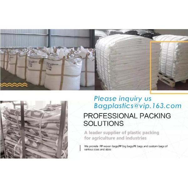 high capacity document pouch 1700kg extra strong circular woven polypropylene industrial big bags 1000kg, BAGEASE PACKAG