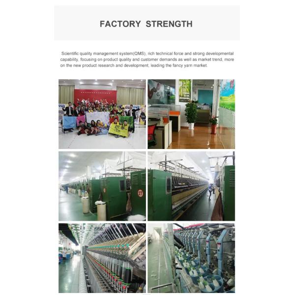 100% Polyester Small Loop Blanket Yarn Hand Knitting 1/21Nm